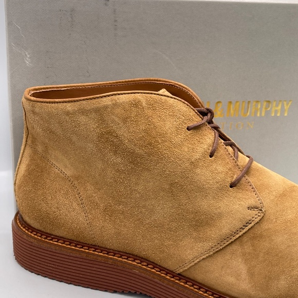 JOHNSTON & MURPHY COLLECTION JAMESON 'MADE IN ITALY' CHUKKA BOOT - Picture 4 of 11